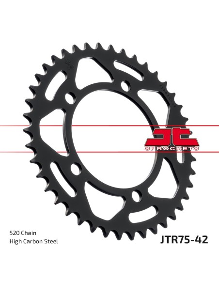 Corona JT Sprockets Acero JTR7542 | Motoauto