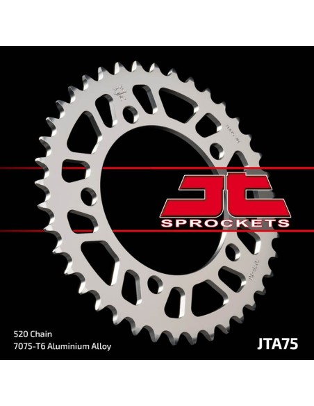 Corona JT Sprockets aluminio 7546AL | Motoauto