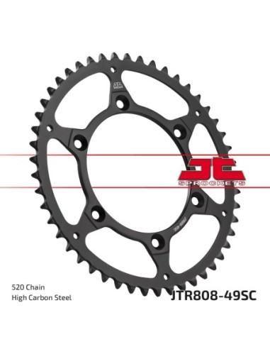 Corona JT Sprockets Acero JTR80849SC | Motoauto