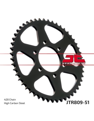 Corona JT Sprockets Acero JTR80951 | Motoauto