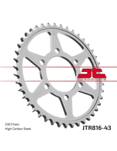 Corona JT Sprockets Acero JTR81643 | Motoauto