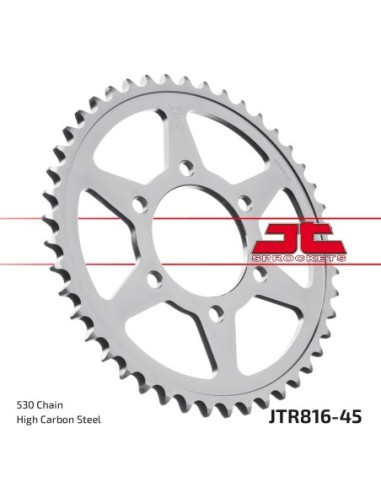 Corona JT Sprockets Acero JTR81645 | Motoauto