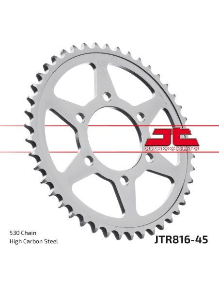 Corona JT Sprockets Acero JTR81645 | Motoauto