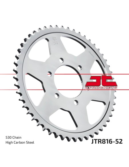 Corona JT Sprockets Acero JTR81652 | Motoauto