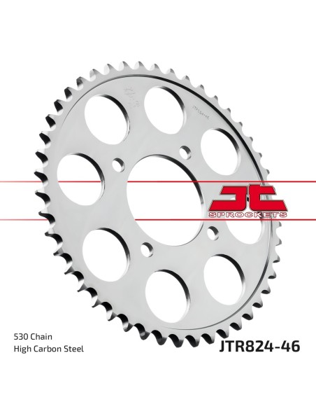 Corona JT Sprockets Acero JTR82446 | Motoauto