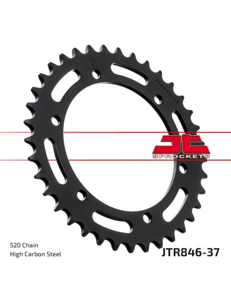 Corona JT Sprockets Acero JTR84637 | Motoauto