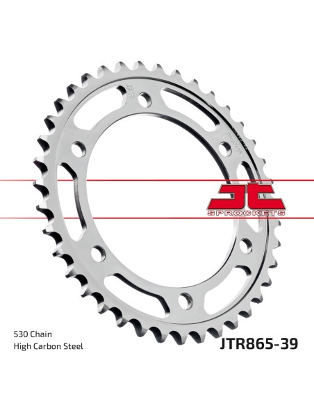 Corona JT Sprockets Acero JTR86539 | Motoauto