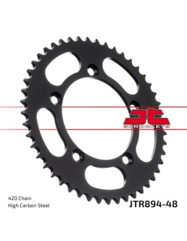 Corona JT Sprockets Acero JTR89448ZBK | Motoauto
