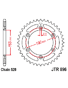 KTM 125 END 89 AL (C-520) 89652AL | Motoauto