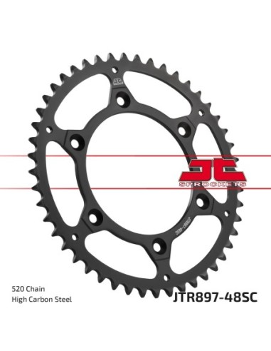 Corona JT Sprockets Acero JTR89748SC | Motoauto