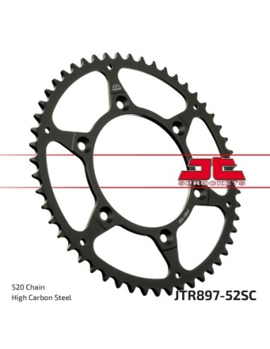 Corona JT Sprockets Acero JTR89752SC | Motoauto