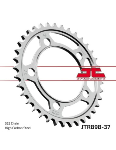 Corona JT Sprockets Acero JTR89837 | Motoauto