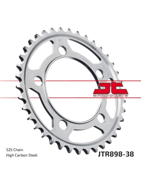 Corona JT Sprockets Acero JTR89838 | Motoauto