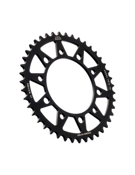 Corona JT SProckets Aluminio JTA130343BLK | Motoauto