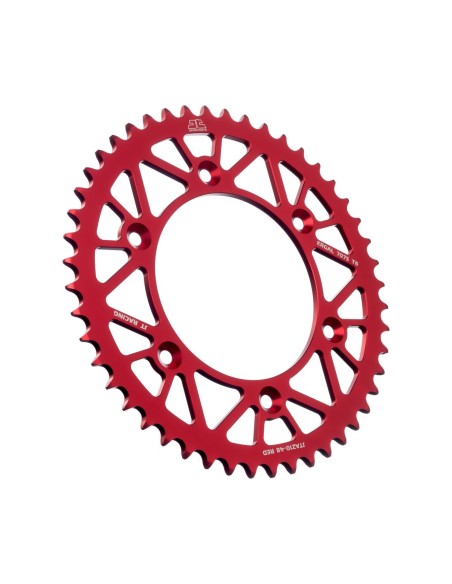 Corona JT SProckets Aluminio JTA21048RED | Motoauto