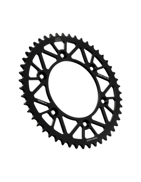 Corona JT SProckets Aluminio JTA21049BLK | Motoauto