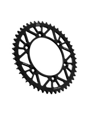 Corona JT SProckets Aluminio JTA25148BLK | Motoauto