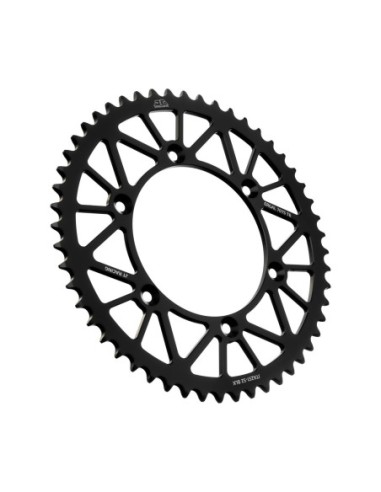 Corona JT SProckets Aluminio JTA25152BLK | Motoauto