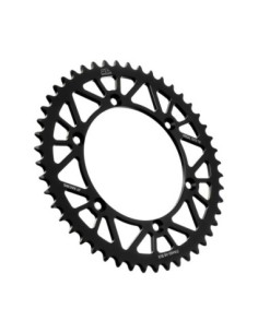 Corona JT SProckets Aluminio JTA46048BLK | Motoauto