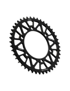 Corona JT SProckets Aluminio JTA48644BLK | Motoauto