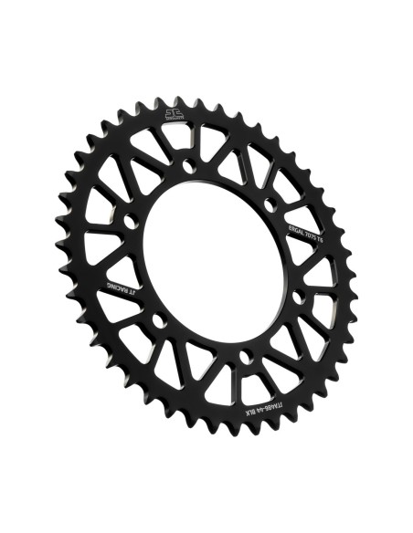 Corona JT SProckets Aluminio JTA48644BLK | Motoauto