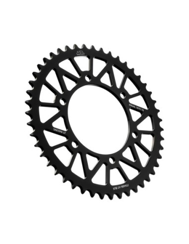 Corona JT SProckets Aluminio JTA48647BLK | Motoauto