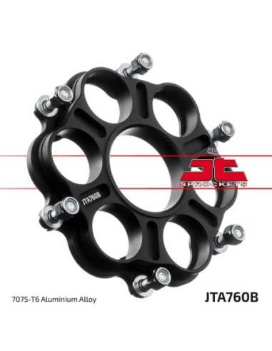 Porta Coronas Ducati Aluminio JT JTA760B | Motoauto