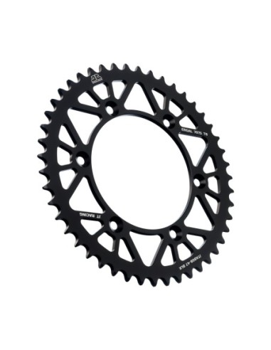 Corona JT SProckets Aluminio JTA80847BLK | Motoauto