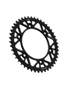 Corona JT SProckets Aluminio JTA89745BLK | Motoauto