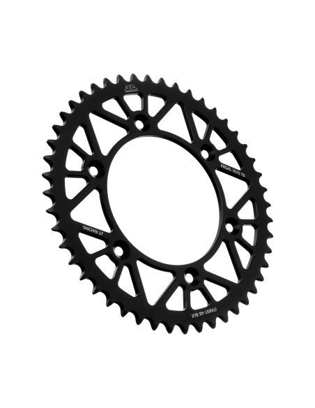 Corona JT SProckets Aluminio JTA89748BLK | Motoauto