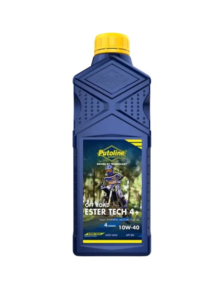 BOTELLA PUTOLINE ESTER TECH OFF ROAD 4+ 10W-40 1 L