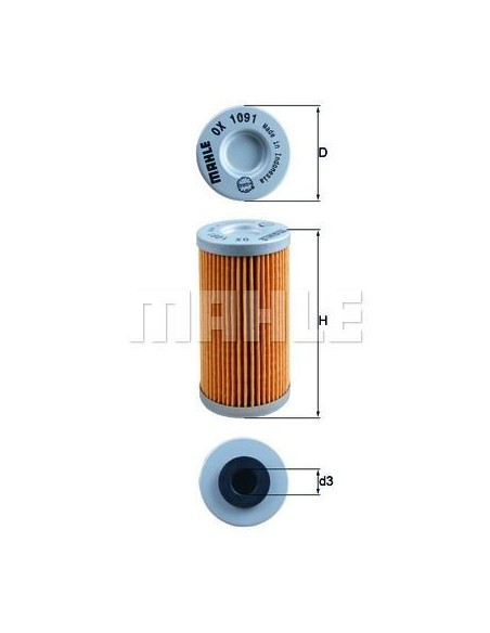 FILTRO OX1091 | Motoauto