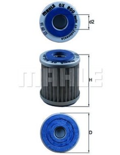 FILTRO OX800 | Motoauto