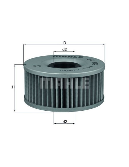 FILTRO OX802 | Motoauto