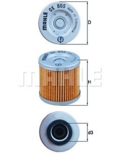 FILTRO OX805 | Motoauto