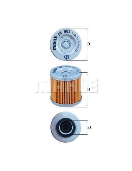 FILTRO OX805 | Motoauto