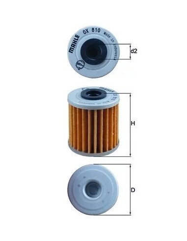 FILTRO OX810 | Motoauto