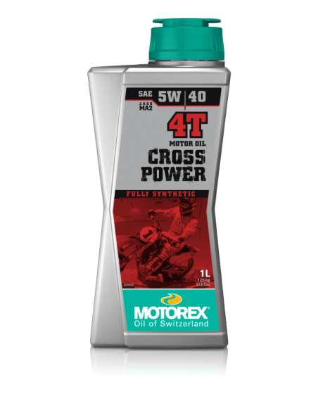 Aceite moto Motorex Cross Power 4T MT064H004T | Motoauto