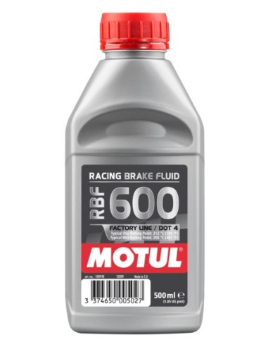 RACING BRAKE FLUID 600 0,5L 100948 | Motoauto