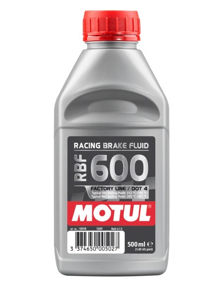RACING BRAKE FLUID 600 0,5L 100948 | Motoauto