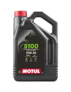 Aceite MOTUL 5100 10W30 4T 4L 104063 | Motoauto