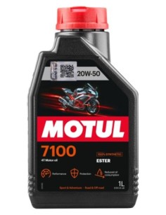 Aceite MOTUL 7100 20W50 4T 1L 104103 | Motoauto