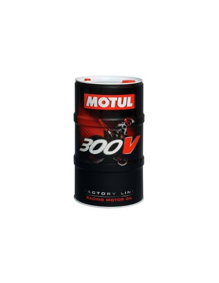 Aceite MOTUL 300V FLRoad Racing 10W40 60L 104124 | Motoauto