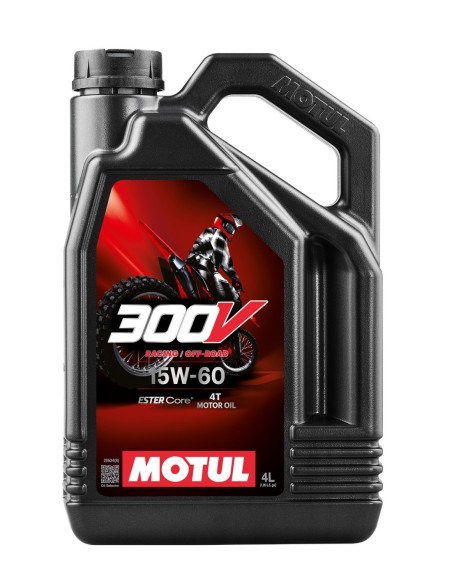 Aceite MOTUL 300V FLOff Road 15W60 4L 104138 | Motoauto