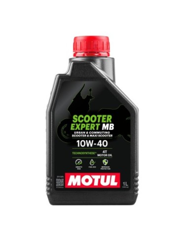 Aceite MOTUL Scooter Expert 4T 10W40 Mb 1L 105935 | Motoauto