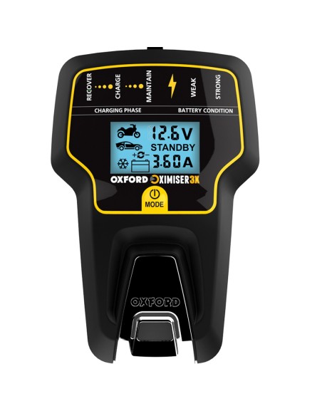 Cargador batería OXFORD Oximiser 3X Euro EL200EU | Motoauto
