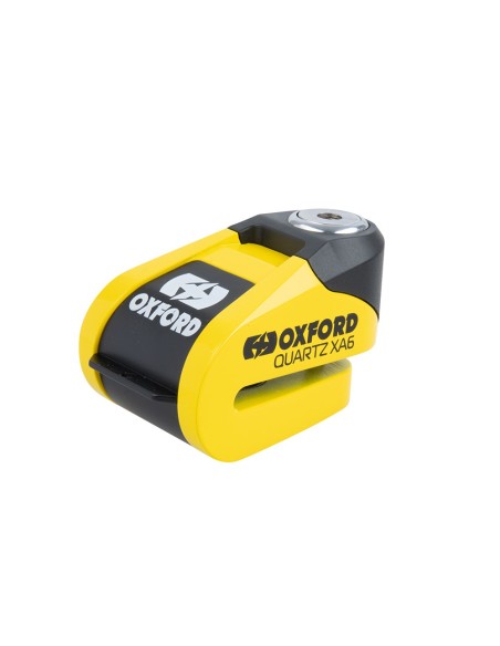 Candado de disco con alarma Oxford Quartz LK215 | Motoauto
