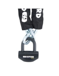Cadena antirrobo Oxford Boss 12mm x 1,5m LK383 | Motoauto