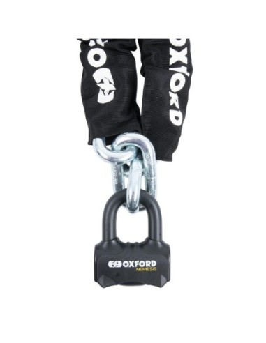 Cadena antirrobo Oxford Nemesis 16mm x LK474 | Motoauto