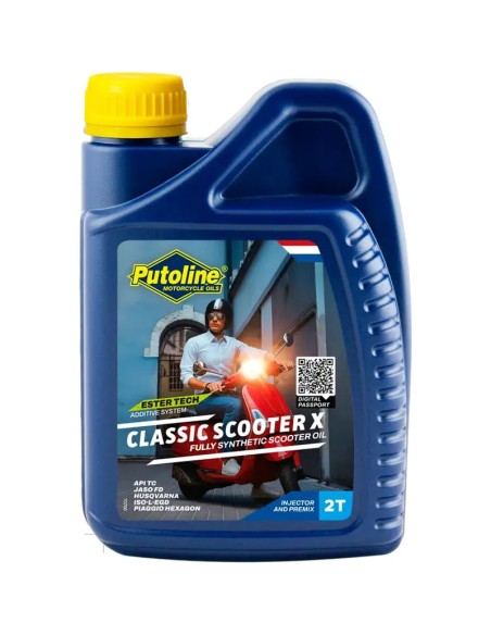 BOTELLA PUTOLINE CLASSIC SCOOTER-X 2T 1 L